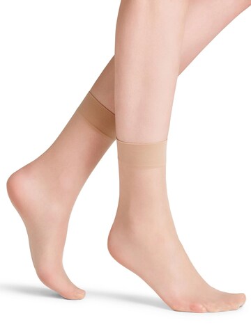 FALKE Socken 'Seidenglatt'‌‌‌ in Beige