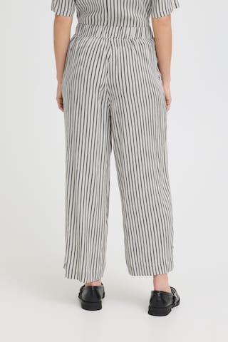 ICHI Wide Leg Hose 'IHMarrakech' in Blau