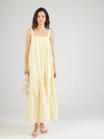 Abito estivo 'CHASE' di Abercrombie & Fitch in giallo: frontale