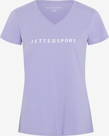 Jette Sport T-Shirt in Lila: predná strana