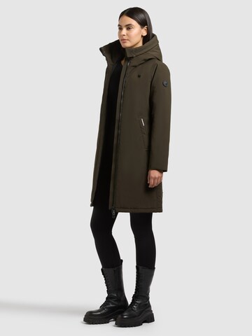 Cappotto invernale 'Yaak5' di khujo in verde