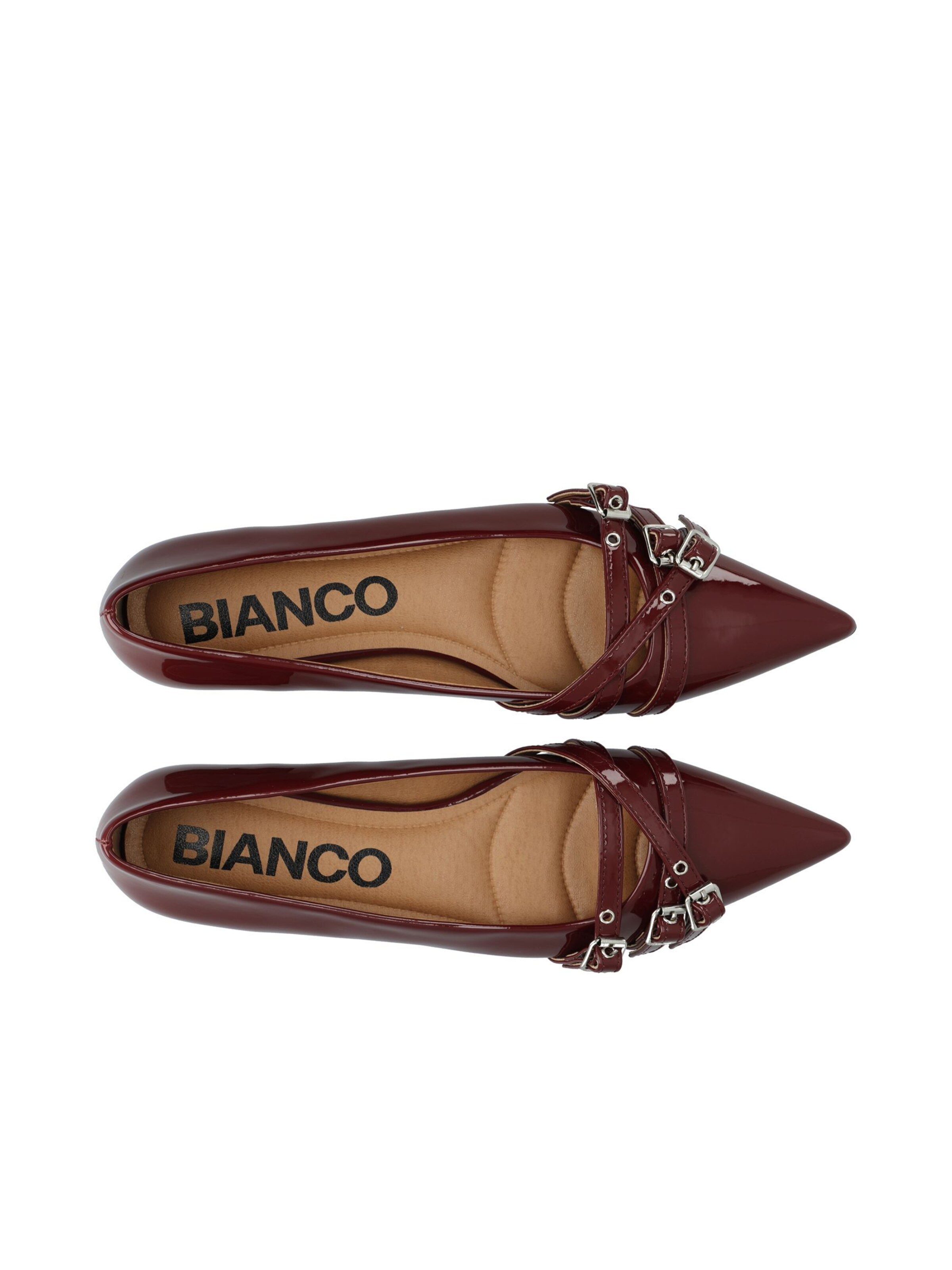 Ballerina 'Biabari' di Bianco in rosso