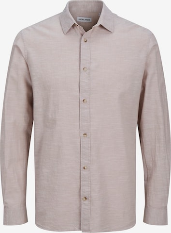 JACK & JONES Overhemd 'JJESummer' in Grijs: voorkant