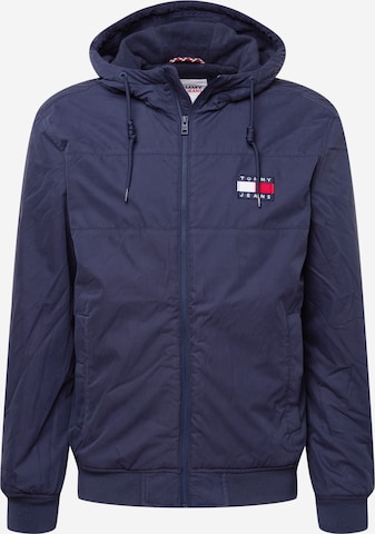 Tommy Jeans Between-season jacket in Blue: front