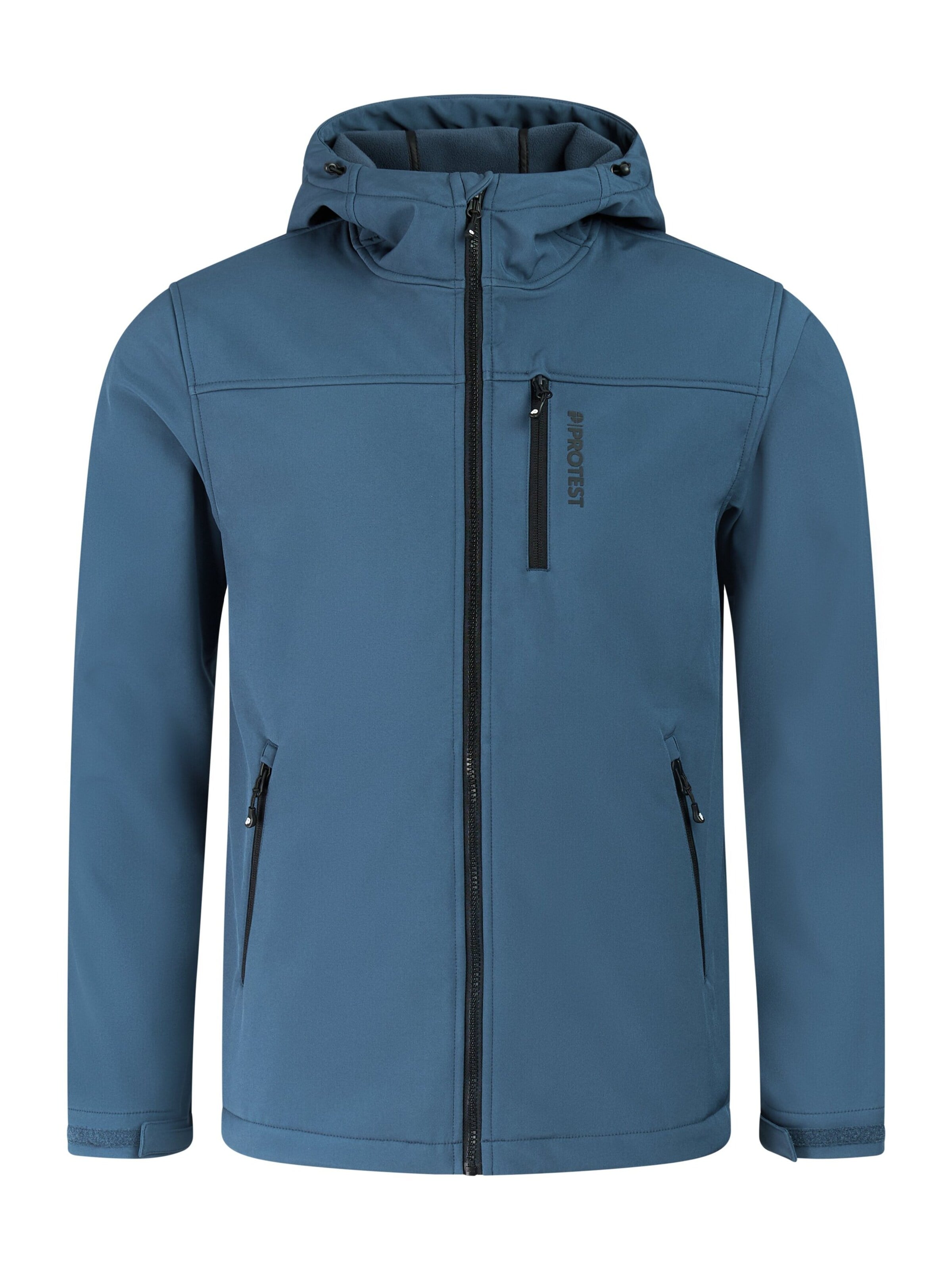 PROTEST Sportjas 'PRTKAGU' in Blauw: voorkant