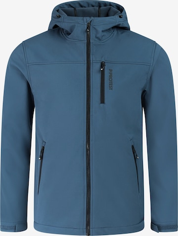 PROTEST Sportjas 'PRTKAGU' in Blauw: voorkant