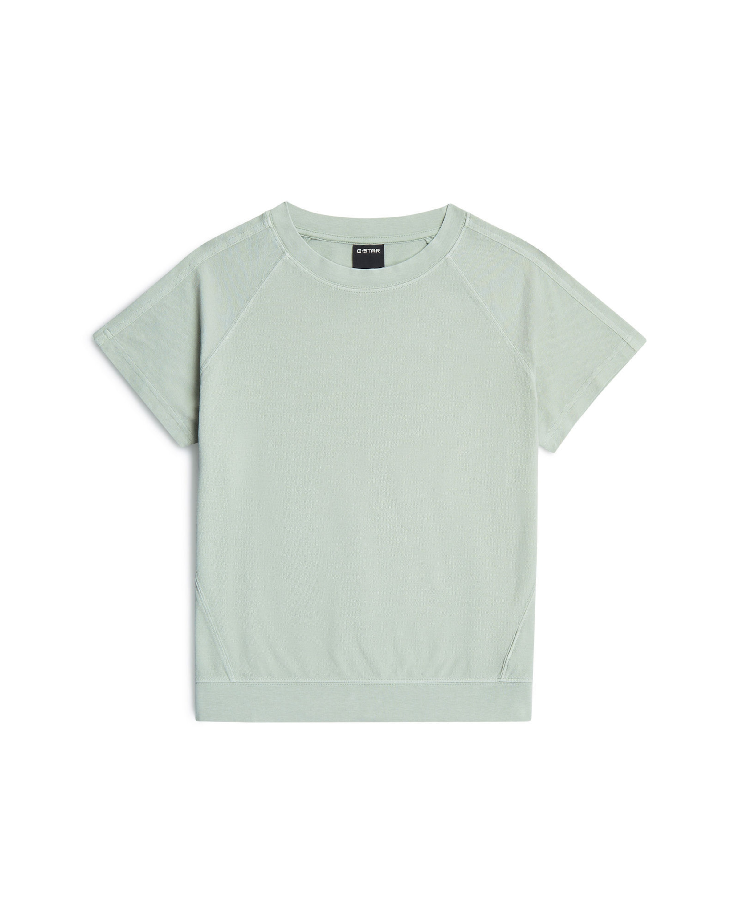 G-STAR Shirt 'Raglan T-Shirt' in Groen: voorkant