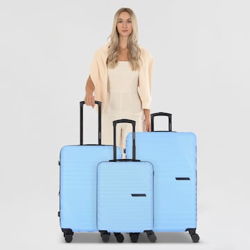 Ensemble de bagages cocoono en bleu