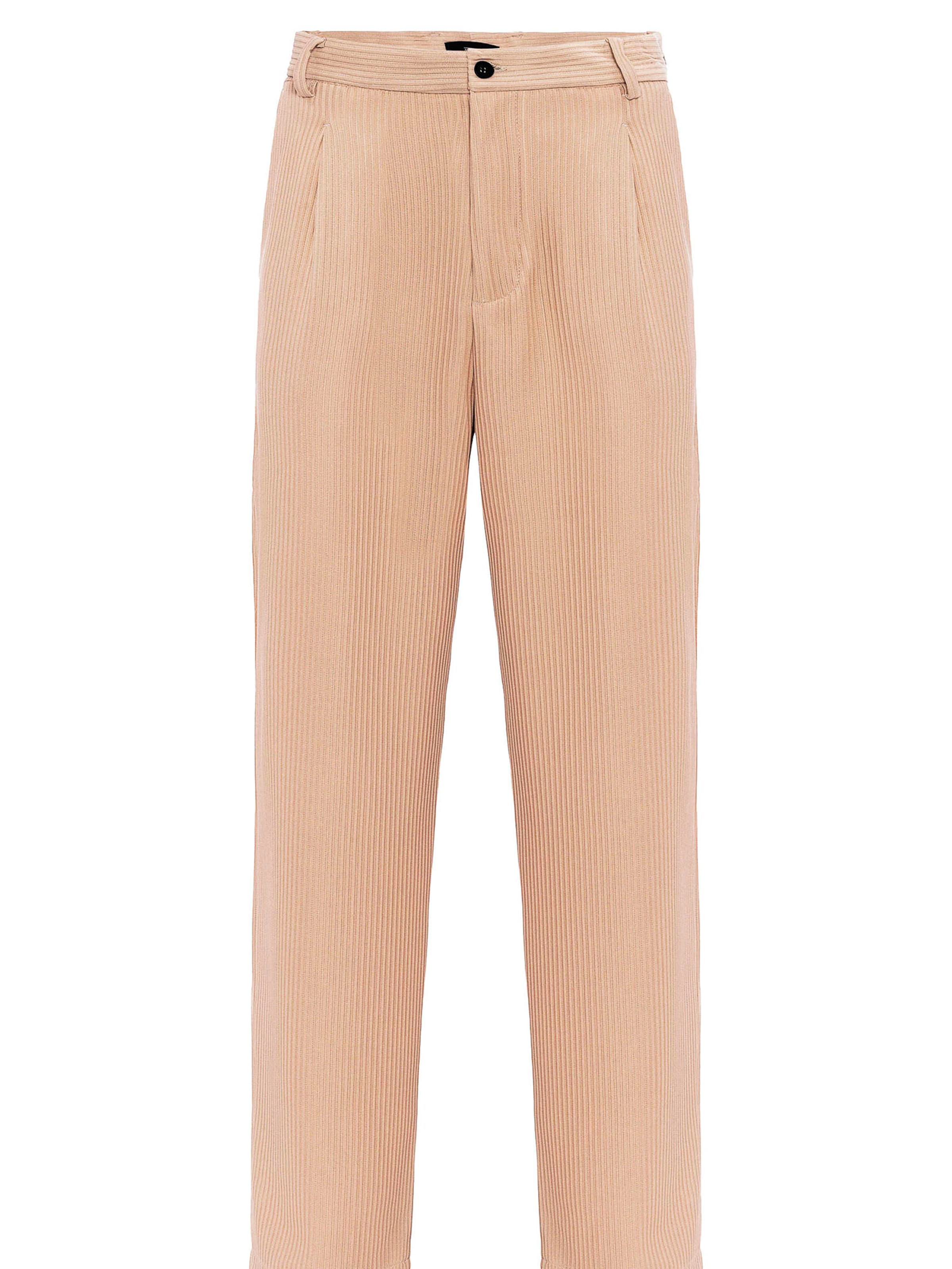 Antioch Regular Trousers in Beige: front