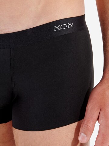 HOM Boxer shorts 'Modal clean cut' in Black