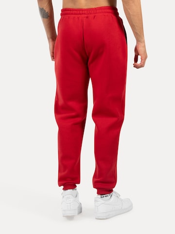 Smilodox Tapered Trousers 'Rayk' in Red