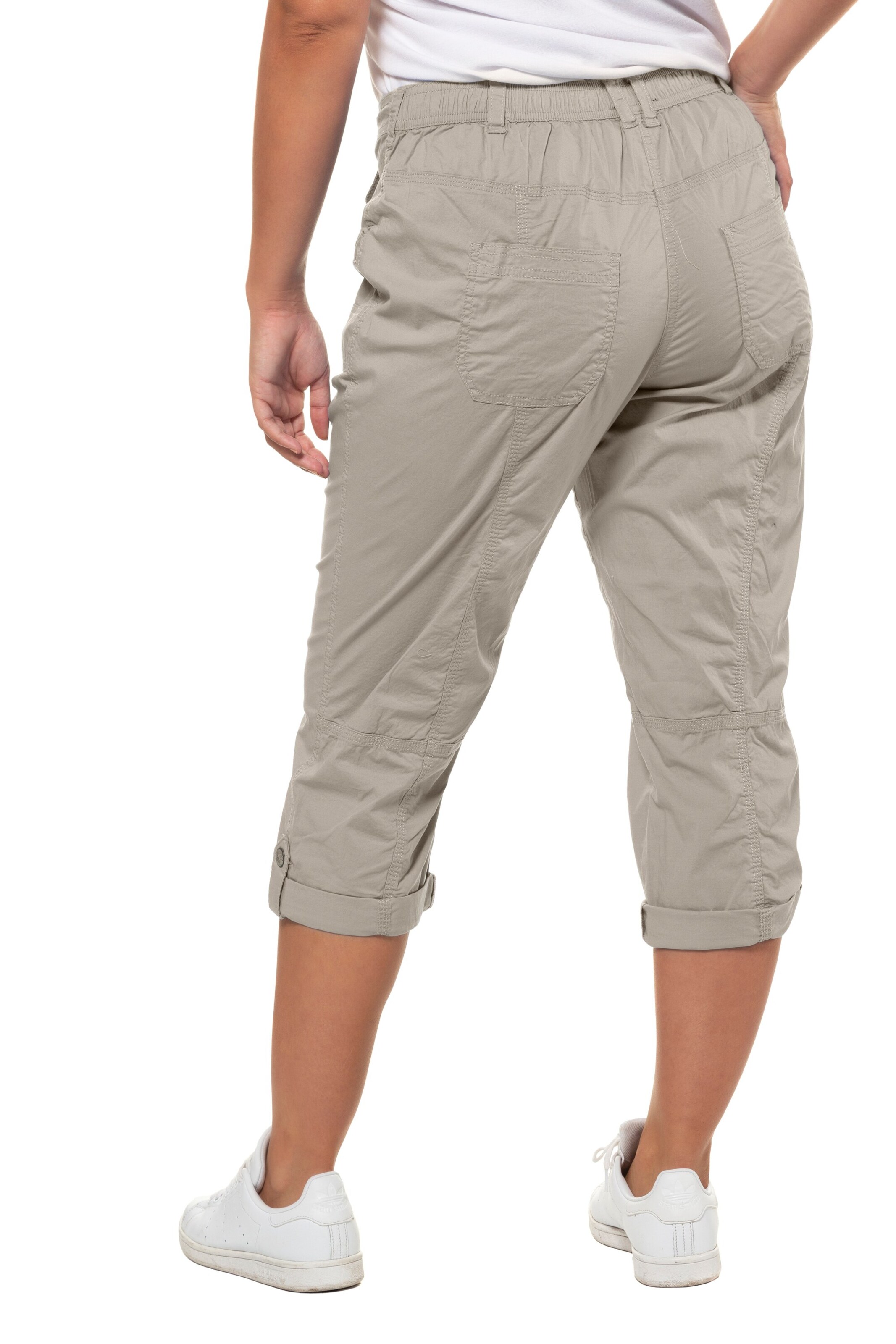 Ulla Popken Regular Broek in Beige