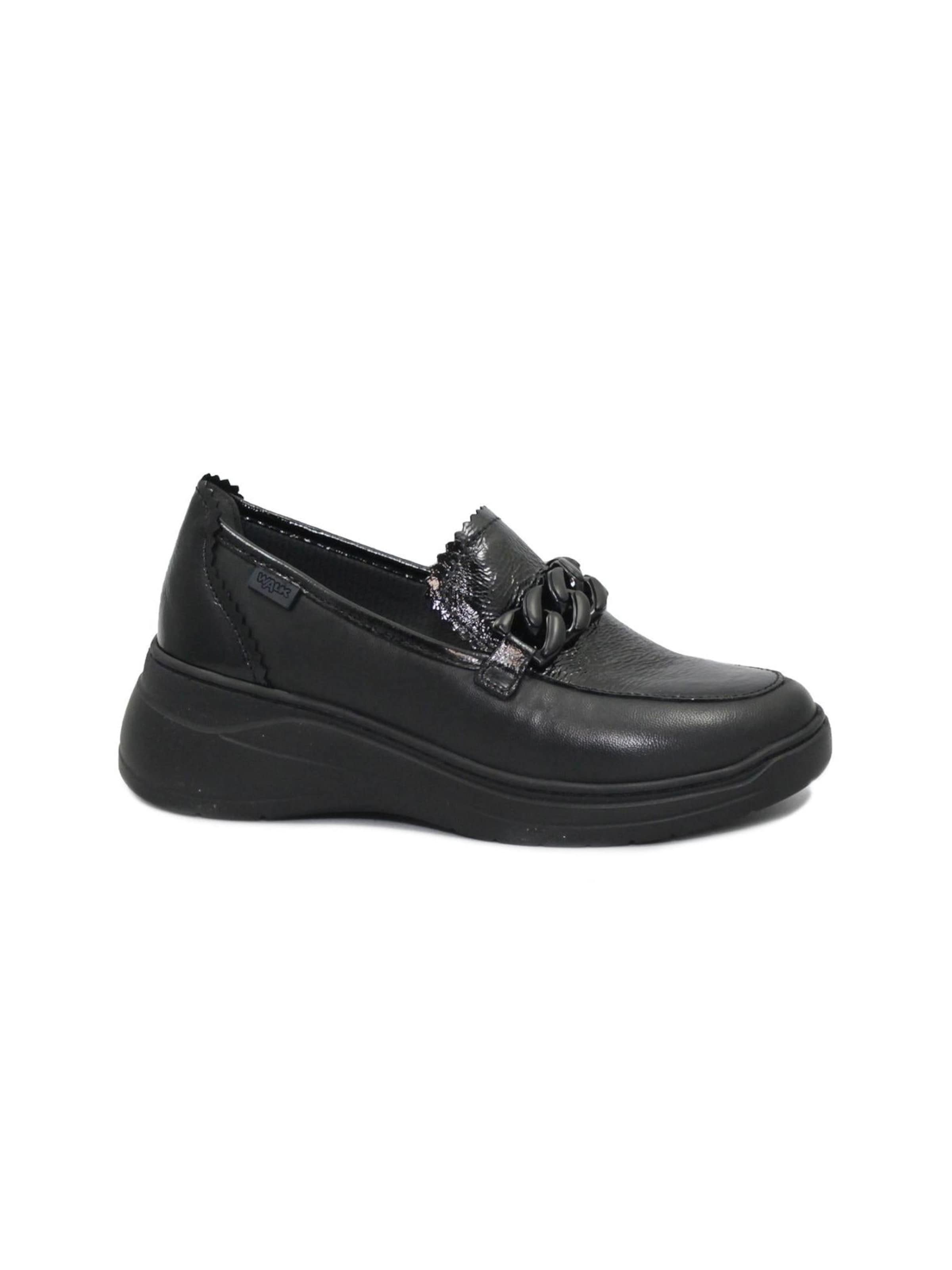 MELLUSO Moccasins in Black: front