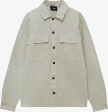 Veste mi-saison Pull&Bear en blanc : devant