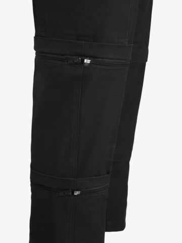 Regular Pantalon outdoor 'Daytona' normani en noir