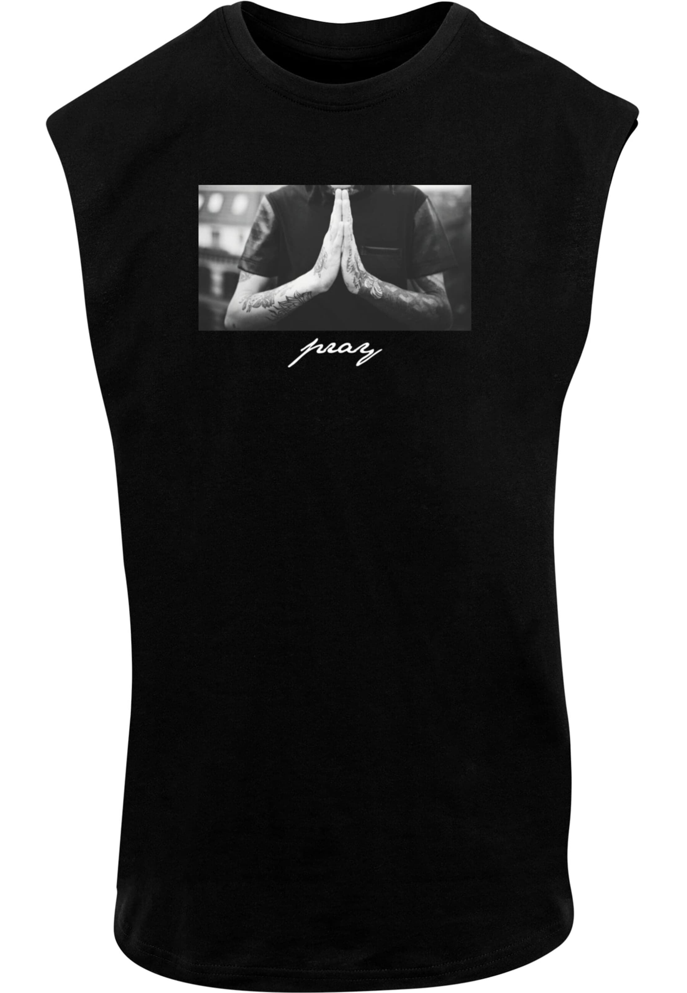 Mister Tee Bluser & t-shirts 'Pray' i sort: forside