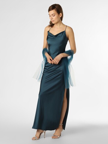 Unique Abendkleid in Blau: predná strana