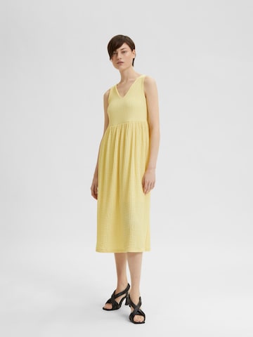 SELECTED FEMME Dress 'Thea' in Yellow