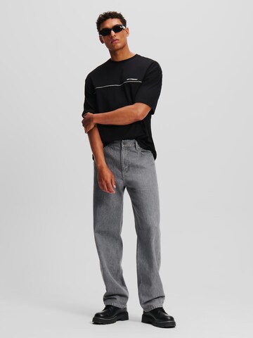 Karl Lagerfeld Loosefit Jeans ' Rue St-Guillaume' i grå