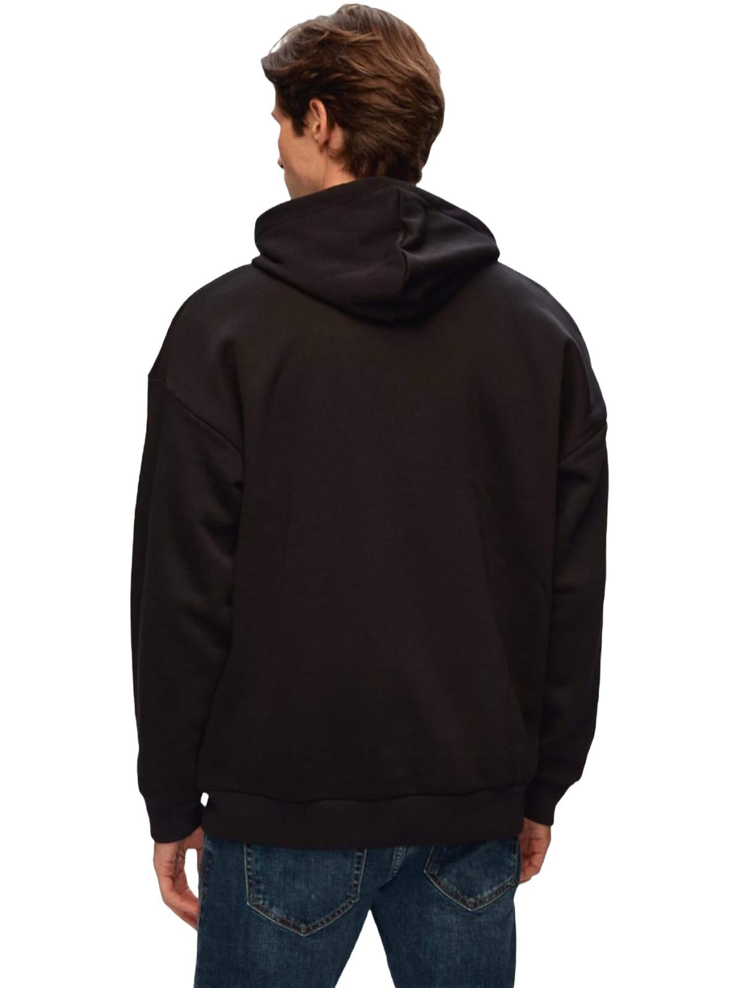 LTB Jeans - Sudadera 'LTB Jeans Herren-Sweatshirt' en negro
