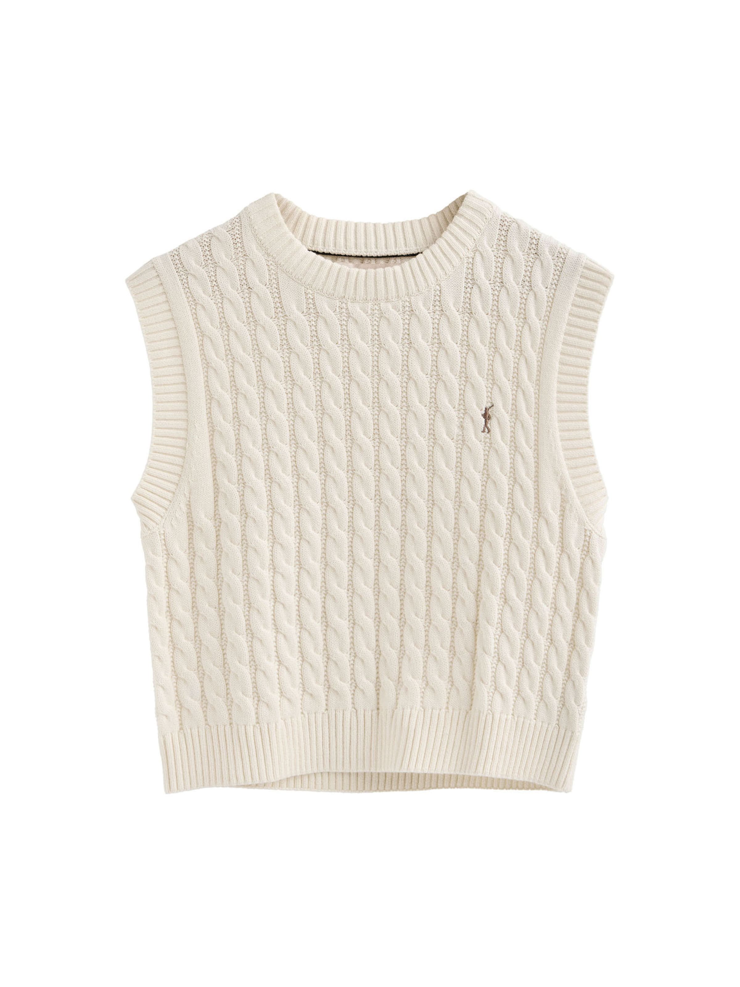 Polo Club Pullover in Beige: Vorderseite