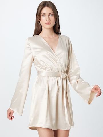NLY by Nelly Dress in Beige: front