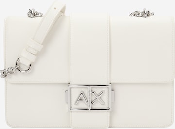 ARMANI EXCHANGE Torba na ramię 'JODIE' w kolorze biały: przód