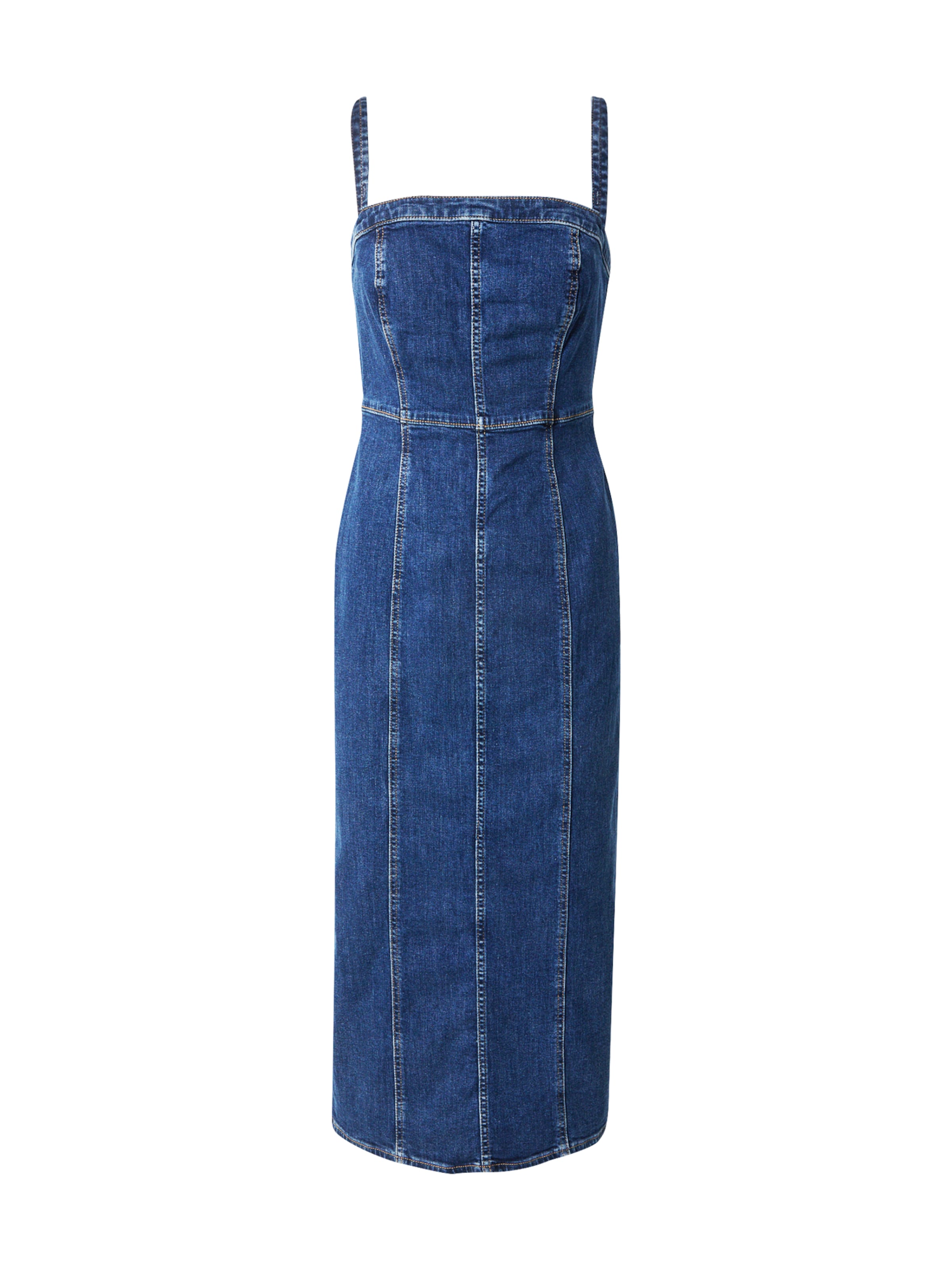 LEVI'S ® Sommarklänning 'Seamed Bustier Dress' i blå: framsida