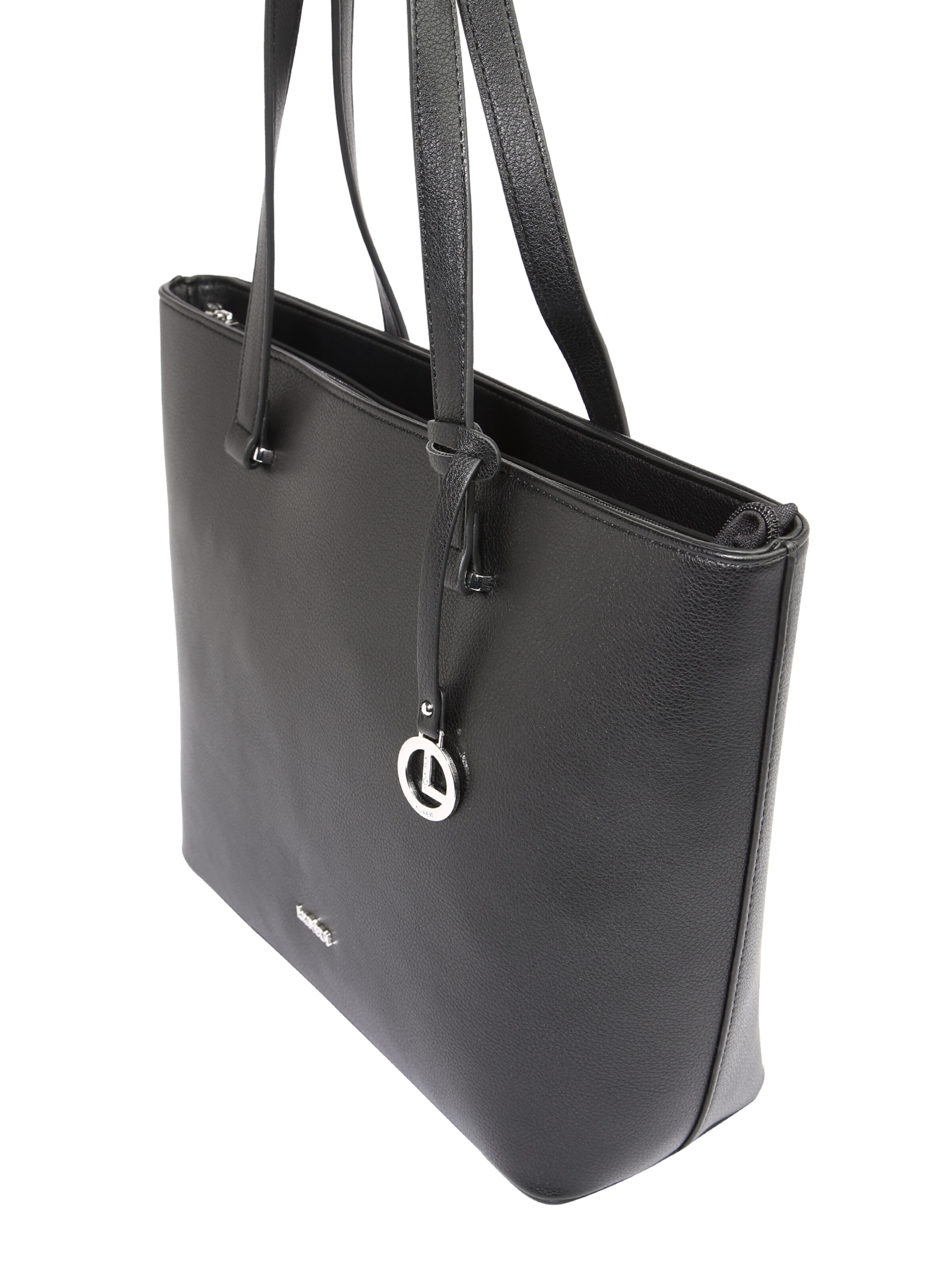 L.CREDI Τσάντα ώμου 'Filippa' σε μαύρο