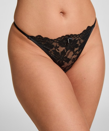 Hunkemöller String 'Viktoria' in Zwart: voorkant