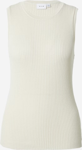 VILA Knitted Top 'ISLA' in Beige: front