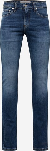 Calvin Klein Jeans Слим Джинсы в Синий: спереди