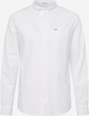 WRANGLER Button Up Shirt in White: front