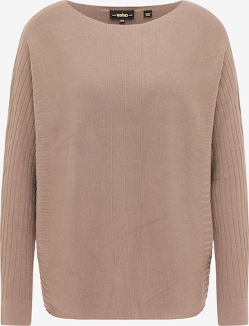 usha BLACK LABEL Pullover in Beige: predná strana