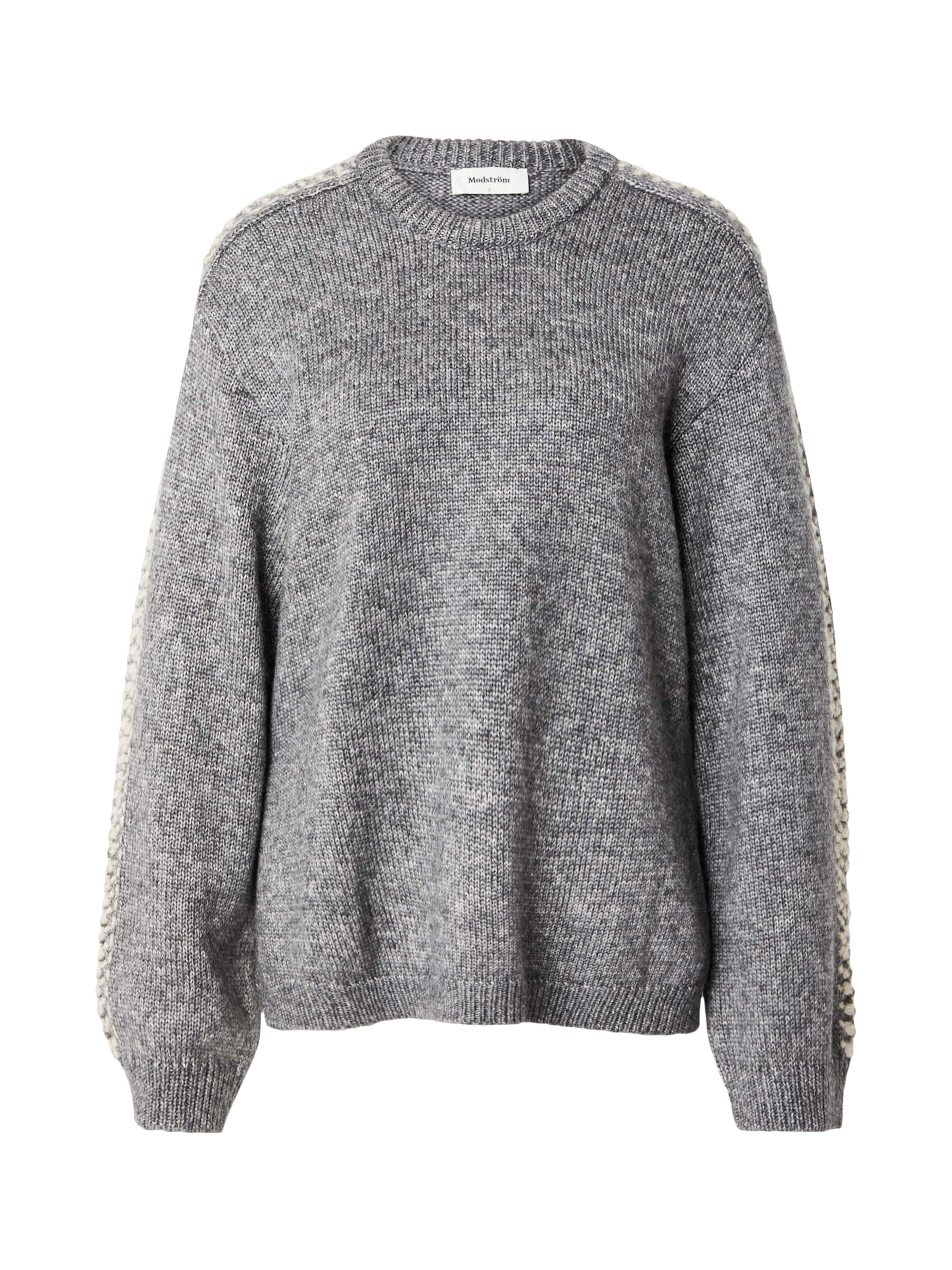 modström Pullover in Grau: Vorderseite