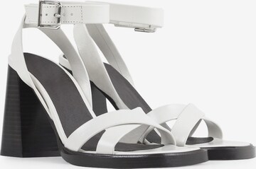 BRONX Strap Sandals in White