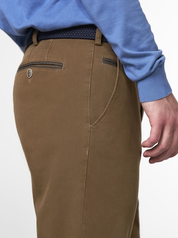 Regular Pantalon chino 'Bonn' MEYER en marron