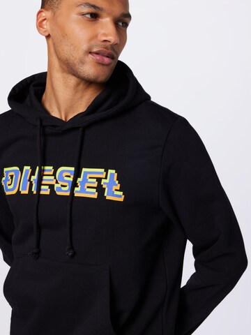 DIESEL Свитшот 'Ginn' в Черный