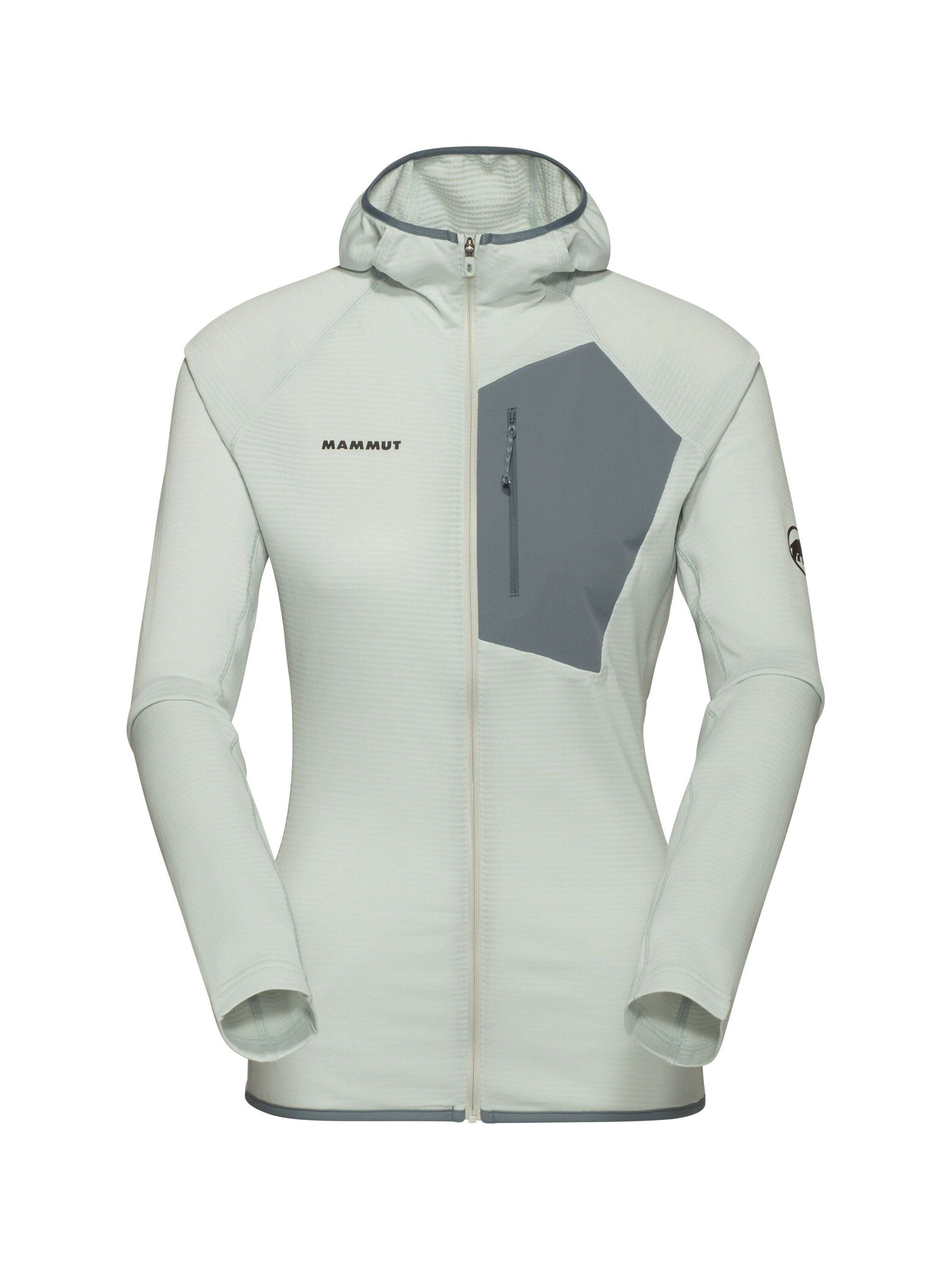 MAMMUT Funktionsfleecejacke 'Aenergy Light' in Grün: Vorderseite