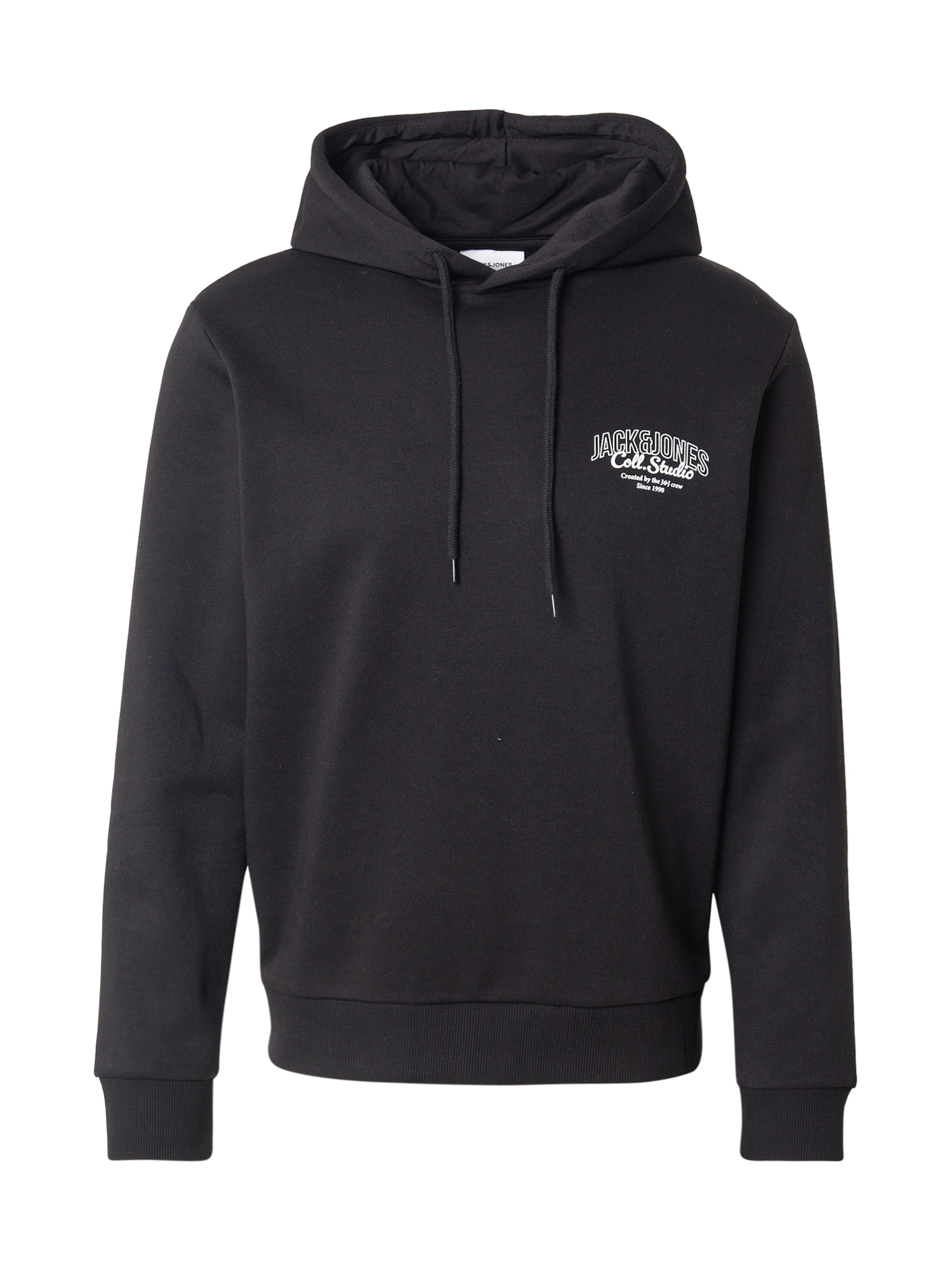 JACK & JONES - Sweatshirt 'JJMAKOTO' em preto: frente