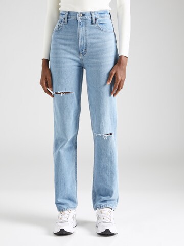 Abercrombie & Fitch Regular Jeans in Blauw: voorkant