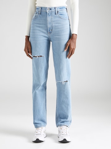 Abercrombie & Fitch Regular Jeans in Blauw: voorkant