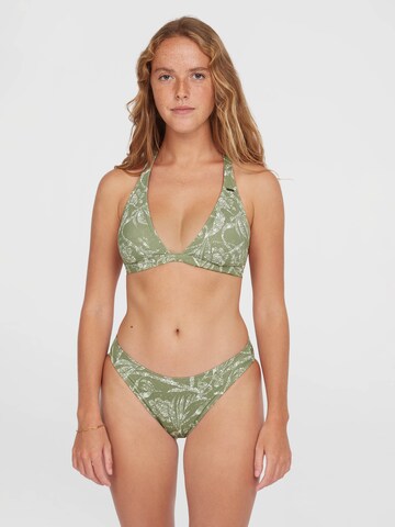 O'NEILL Trojúhelníková Bikiny 'Essentials Marga Cruz' – zelená: přední strana