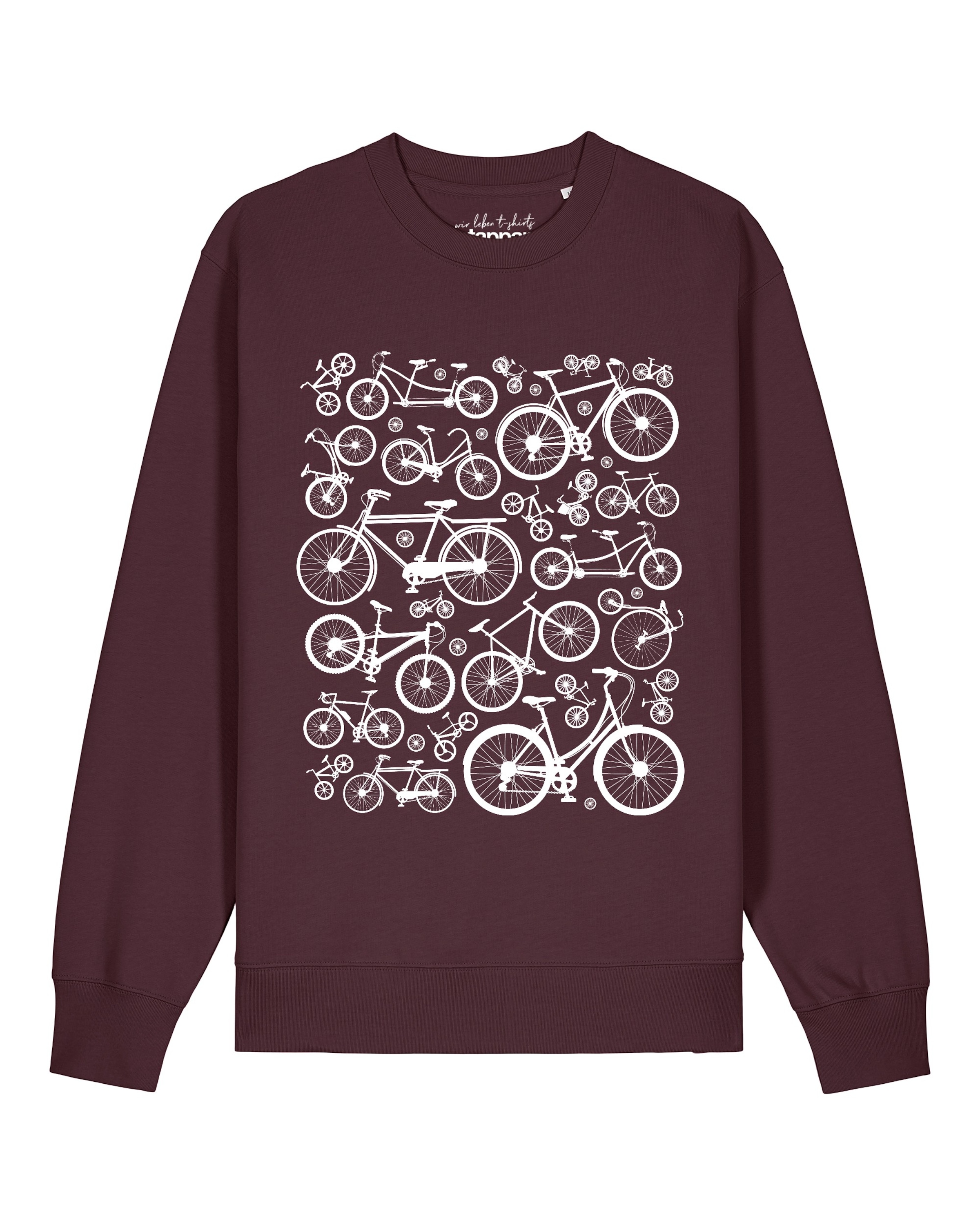 Watapparel Sweatshirt in Rood: voorkant