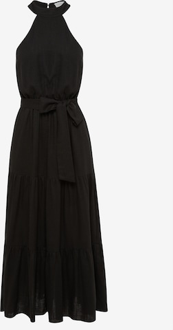Tussah Dress 'KARLIA' in Black: front