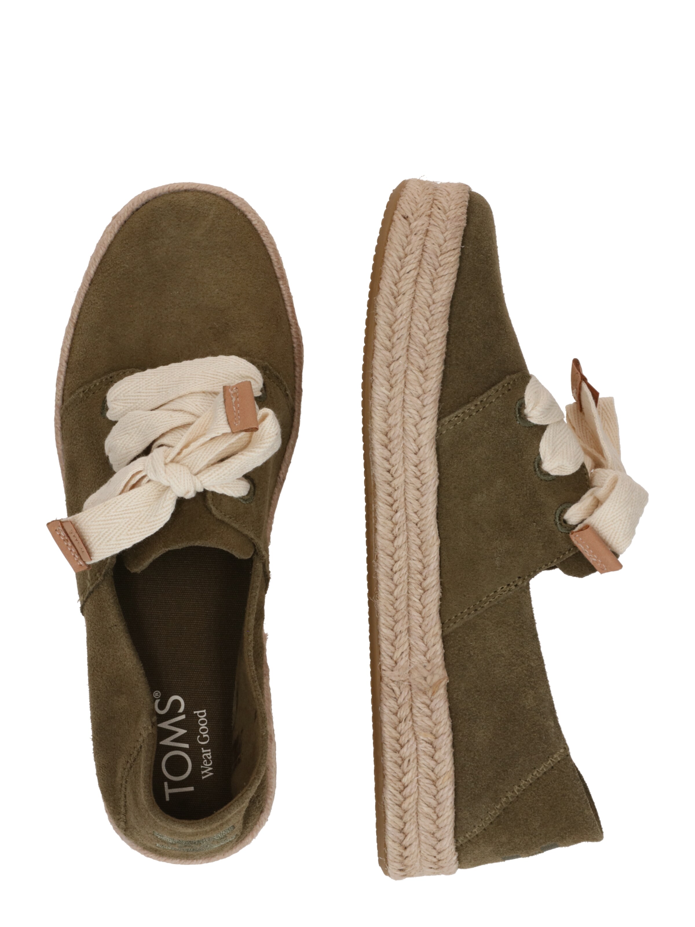 TOMS Эспадрильи в Зеленый