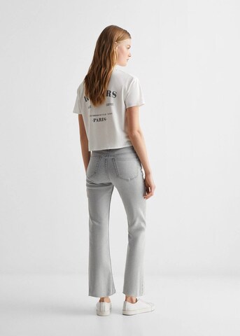 MANGO TEEN Regular Jeans 'flarectg' in Grey