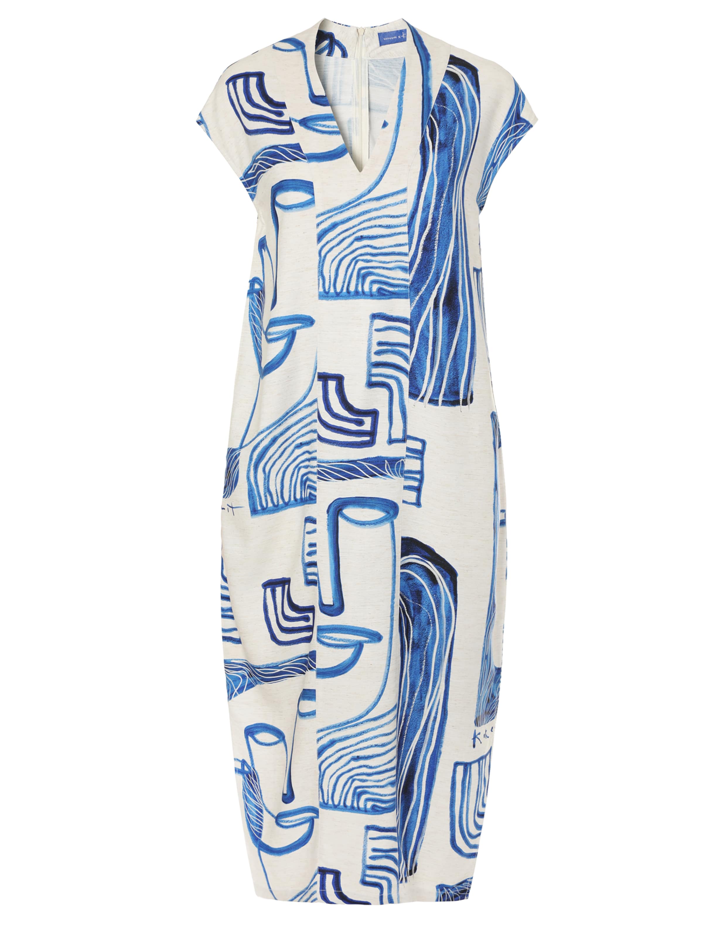 TATUUM Рокля 'SEKWANA' в бежово: отпред