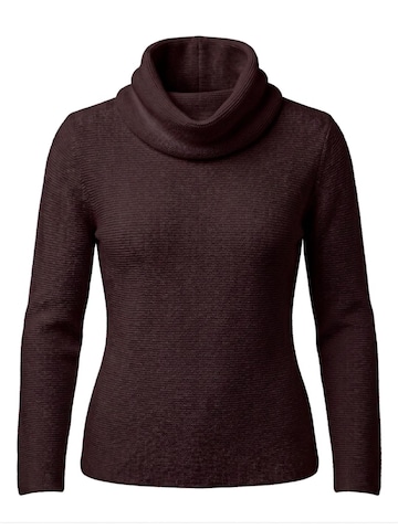Pull-over Il Lanificio en marron : devant