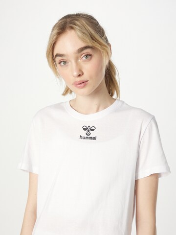 T-shirt fonctionnel Hummel en blanc